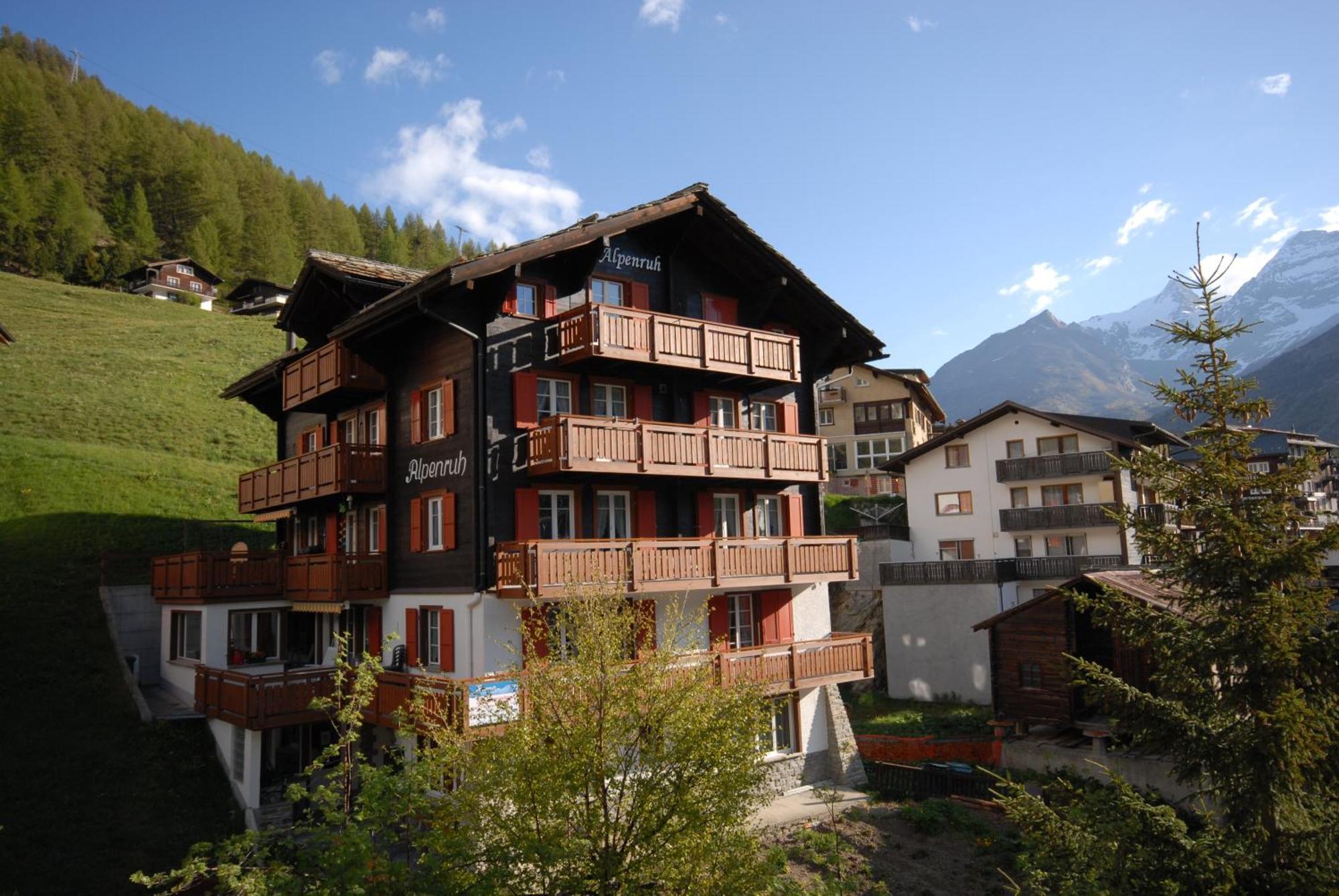 Chalet Alpenruh Saas-Fee Eksteriør bilde